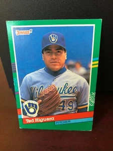 1991 Donruss Baseball MLB Ted Higuera Card #629 - Picture 1 of 2