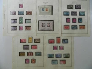 US 1947-9 ON SCOTT PAGES YEAR SET 43 STAMPS MNH - Picture 1 of 1