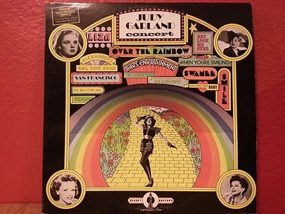 ДЖУДИ ГИРЛАНД концерт 2 двойной LP 1974 TR 7-2145 оригинальный GATEFOLD w/буклет - Изображение 1 из 2