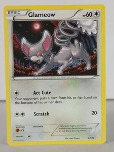 Glameow - XY Trainer Kit: Pikachu Libre & Suicune - 27/30 - Pokemon TCG - A - Picture 1 of 5