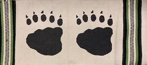 REGAL COMFORT BEAR PAW TABLE RUNNER - Picture 1 of 2
