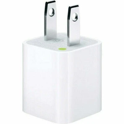 Genuine OEM Apple A1385 A1265 5W USB Power Adapter Cube Charger iPhone iPad - Image 1 of 3
