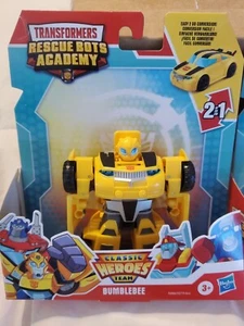 BUMBLEBEE Transformers Classic Heroes Team Rescue Bots Hasbro YELLOW New - Picture 1 of 2