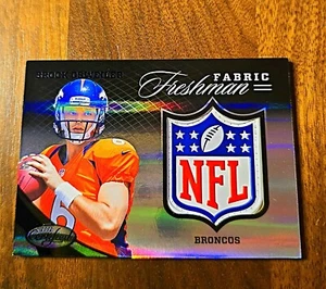 2012 Totally Certified Brock Osweiler 1/1 Shield Platinum Prime His Holy Grail - Picture 1 of 3