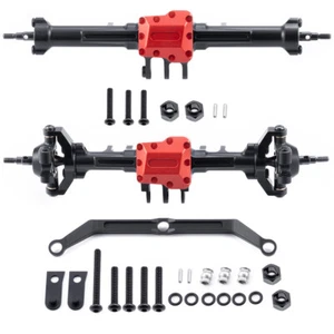 CNC Stock / Extended Front & Rear Axle For Traxxas TRX4M RC 1/18 Crawlers - Picture 1 of 15