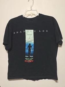 Vintage 2009 The Crow Movie T-Shirt Size Brandon Lee Black Rare MEDIUM - Picture 1 of 9