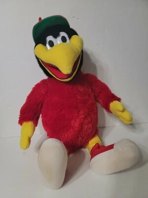 BABW Build A Bear ST. LOUIS CARDINALS Baseball 18" Plush FREDBIRD Mascot - Image 1 of 4