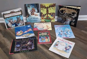Set of 10 Christmas Themed Children's Paperback Book Bundle - Bild 1 von 8