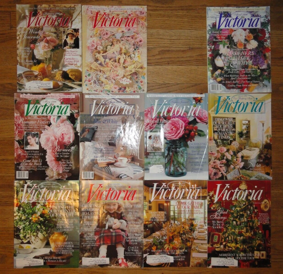 Lot of 11 Victoria Magazine 1996 set - Image 1 of 4