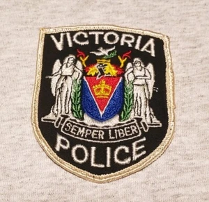 Canada Victoria British Columbia Police Shoulder Patch - Picture 1 of 2