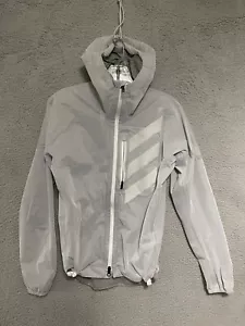 Adidas Terrex Agravic Windweave Trail Running Windbreaker Gray - Picture 1 of 6