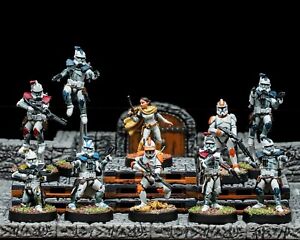 Republic Pro Painted Army Builder - Star Wars Legion Miniature COMMISSION