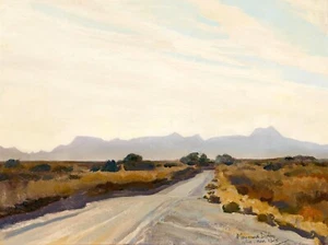 Desert Autumn by Maynard Dixon - Quality Matte Print - FRAME ME - Picture 1 of 2