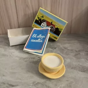 Mulino Bianco Gommina Tazza Latte allegri cancellini sorpresina foglietto - Imagen 1 de 2