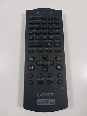 Sony PlayStation 2 SLIM PS2 DVD Remote Control SCPH-10150 - No Dongle - Tested - Image 1 of 4