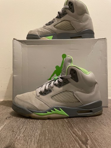 Taglia 8 5 Jordan 5 Retro Green Bean