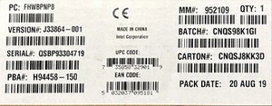 Intel FHWBPNPB Spare 4-Port Node Power Board NEW BROWN BOX - Picture 1 of 2