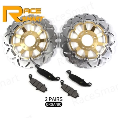 Передние тормозные диски колодки для Suzuki Katana 600 750 GSX600F GSX750F 1998-2003 - Изображение 1 из 4