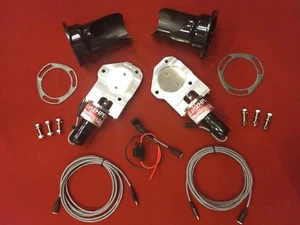 BadlanzHPE Electric Cutout Valve "Y-Neck" DUAL 2.25" 57mm C 5 YEAR WNTY! - Bild 1 von 7