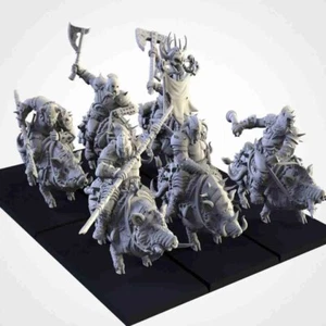 Ogro Tusker Caballería [6] – Miniaturas de fábrica de Txalri 28 mm – ogros - Imagen 1 de 6
