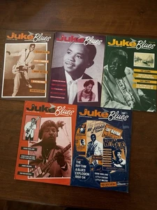Juke Blues Magazine Lot of 5 Vintage #1-5 1985-86 - Bild 1 von 7
