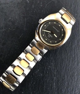 Omega Seamaster Polaris Watch Quartz 22mm Women's Black Dial Swiss Made Round - Picture 1 of 3