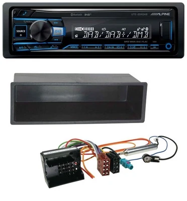 Alpine USB Bluetooth DAB MP3 Autoradio für Citroen Berlingo, C2, C3, Jumpy - Bild 1 von 4