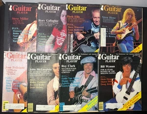Guitar Player Magazine Lot 8 1978. Van Halen. Winwood. Steve Miller - Imagen 1 de 2