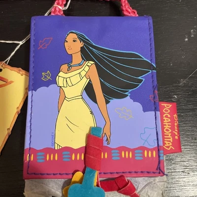 Nuevo Disney Pocahontas Bandolera Niños Bolso Colgante Cartera De Colección Nostálgico Años 90 Foto 1 de 4