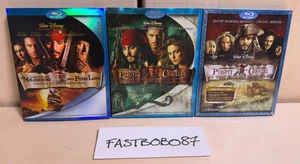 Fluch der Karibik - Die Trilogie | Blu-ray Linsenschuber Amaray | Italien - Bild 1 von 5