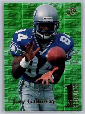 1995 Ultra Football 1st Rounders #10 Joey Galloway - VG - Seattle Seahawks - Image 1 of 2