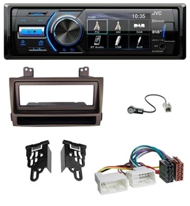 JVC Bluetooth MP3 USB DAB Autoradio für Hyundai Sonata ab 09 dunkelbraun metalli - Bild 1 von 10