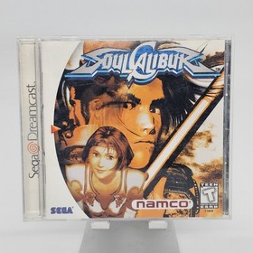 Soul Calibur (Sega Dreamcast, 1999) Complete CIB - Tested & Working