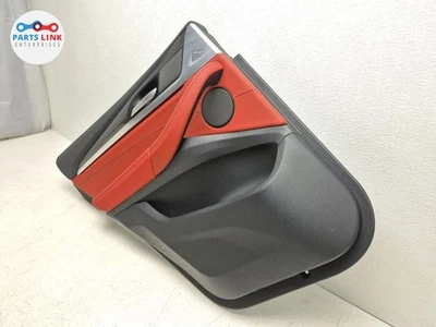 2022-24 BMW X3M Competition задняя левая дверь отделка панель динамик чехол оранжевый F97 - Изображение 1 из 4