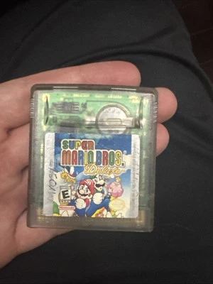 Cartucho autêntico Super Mario Bros. Deluxe Game Boy Color Nintendo GBC - Imagem 1 de 2