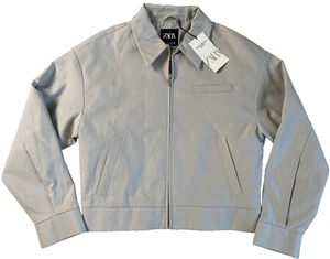 ZARA M Medium Grey Water Repellent Garment Jacket - Picture 1 of 13