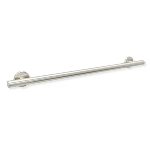 Skyline Shower Grab Bar Smooth Grip in Brushed Stainless Steel Holds Upto 400 lb - Picture 1 of 32
