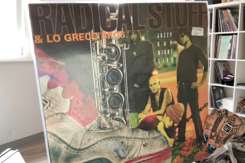 LP RADICAL STUFF & LO GRECO BROS JAZZY RAP NIGHT LIVE PRIMA STAMPA KAOS ONE - Immagine 1 di 1