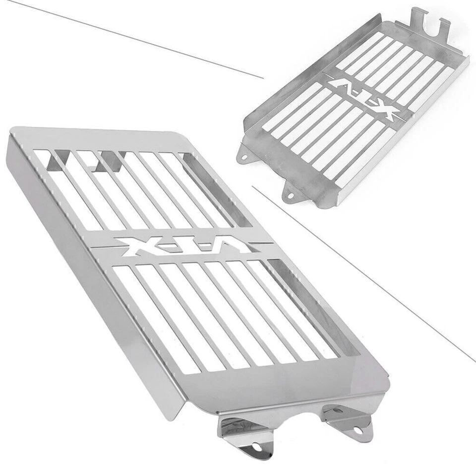 Radiator Protector Guard Cover For Honda VTX1300C 1300R 1300S/T Silver Foto 1 de 4