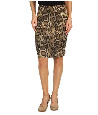 Michael Kors Mamba Snake Pencil Skirt Zipper Lined SIZE 22 W  NWT - Image 1 of 3