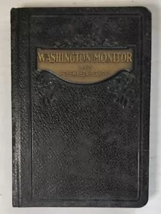 Washington Monitor And Freemason's Guide 1952 13th Ed Thomas Reed Masonic Lodge - Bild 1 von 11