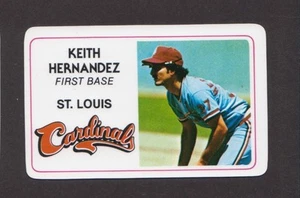 1981 Permagraphics KEITH HERNANDEZ Kreditkarte CARDINALS Perma Graphics - Bild 1 von 2
