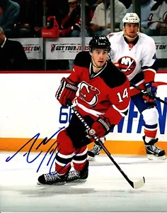 ADAM HENRIQUE NEW JERSEY DEVILS 8X10 SIGNED AUTOGRAPHED PHOTO COA - Picture 1 of 1