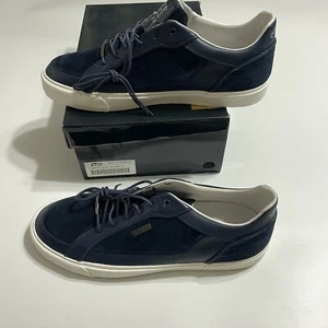Cruyff Recopa Booster Suede Nylon Sneakers Navy Mens 45 NIB - Picture 1 of 14