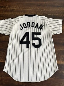 Vtg 1994 Wilson Chicago White Sox Michael Jordan Batting Practice Jersey RARE 45 - Picture 1 of 11