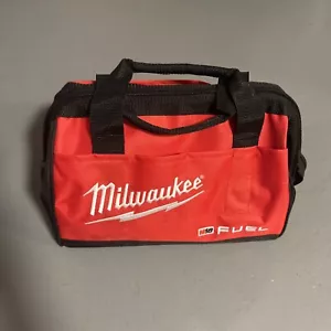 Milwaukee FUEL M18 13" x 10" x 9 Canvas Drill, Tool Bag/Case For M12 18 Volt New - Picture 1 of 3