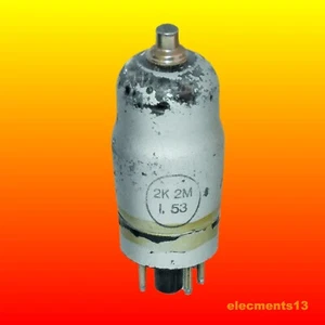 2K2M TUBO VUOTO SOVIET PENTODE RF/IF-STAGE USATO ~KF3 - Foto 1 di 5