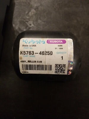 Genuine Kubota OEM Deck Roller Anti Scalp Wheel Kubota K5763-46250 - Image 1 of 2