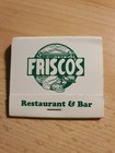 Vintage "Friscos" 1 Streichholz Heftchen Brief, USA 1990, unbenutzt