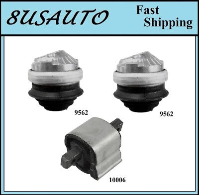 3PCS MOTOR & TRANS MOUNT FIT MERCEDES-BENZ CL500, CL550, S400, S500, S550... - Image 1 of 4